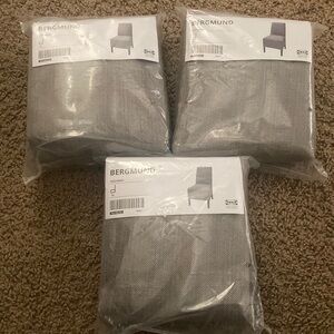 Ikea BERGMUND Chair Covers- Set of 3